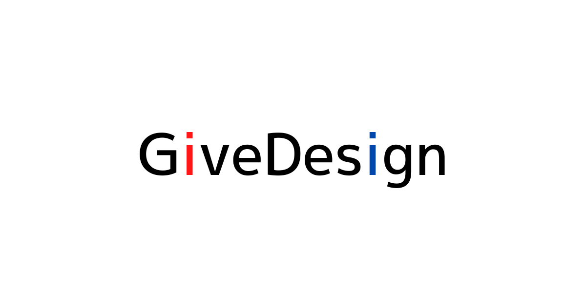 GiveDesignのロゴ